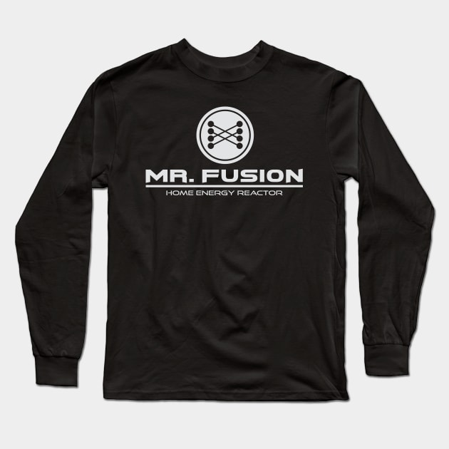 Mr. Fusion Long Sleeve T-Shirt by MindsparkCreative